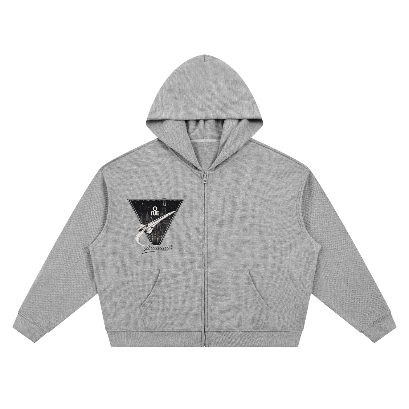 001 Air Waffle Zip