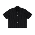 001 Striped Button-Up