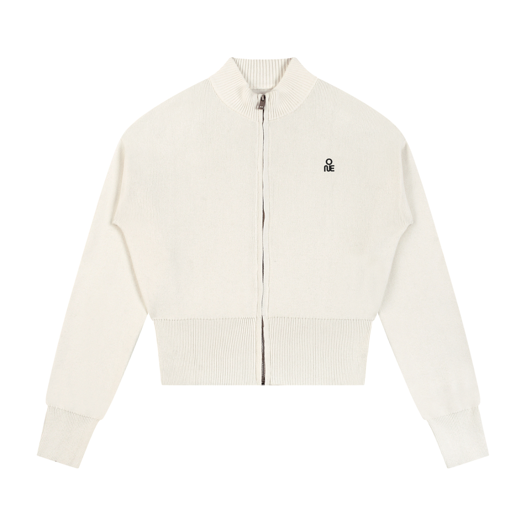 001 Zipped Cardigan