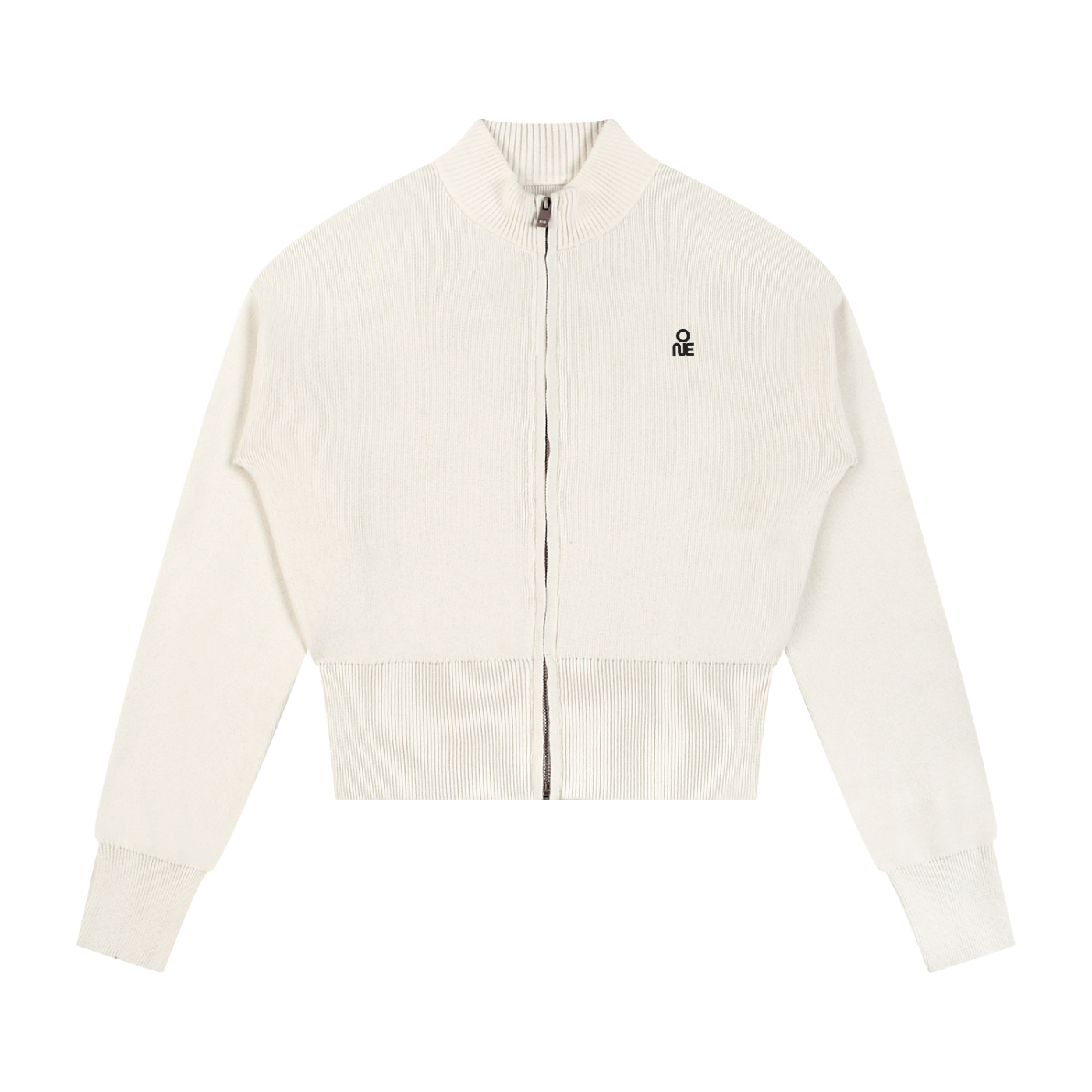 001 Zipped Cardigan