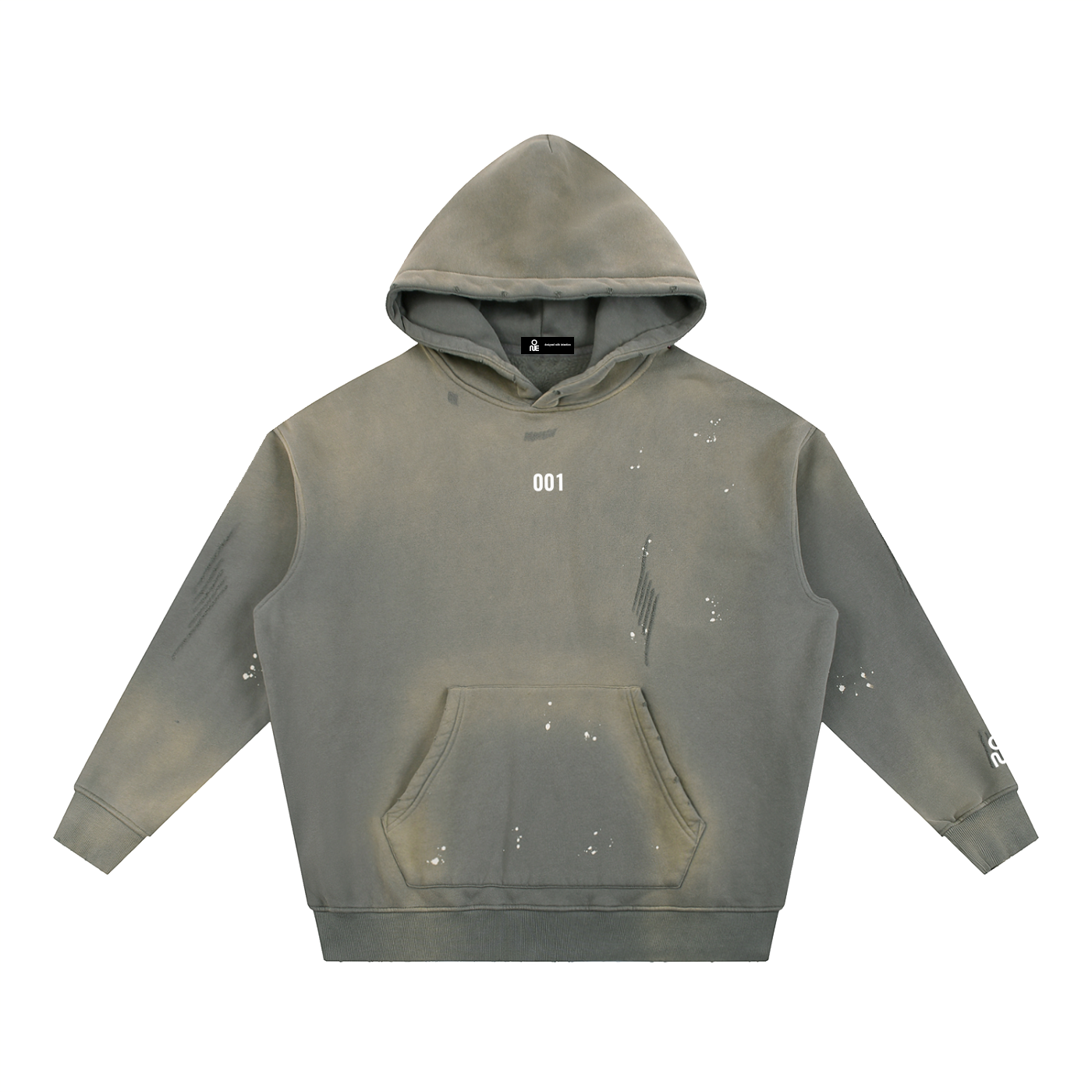 001 Frayed Hoodie