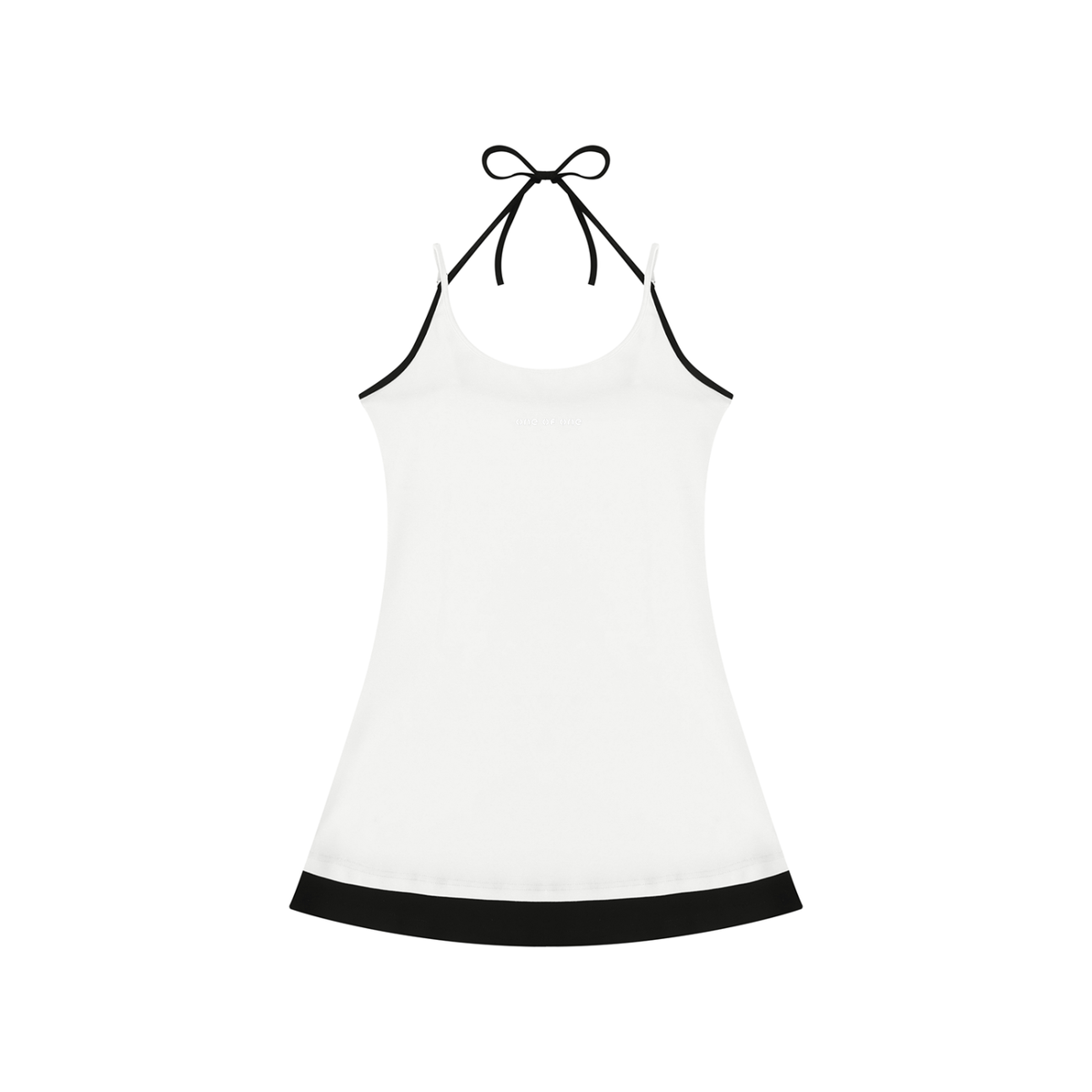 001 Halter-Tied Dress