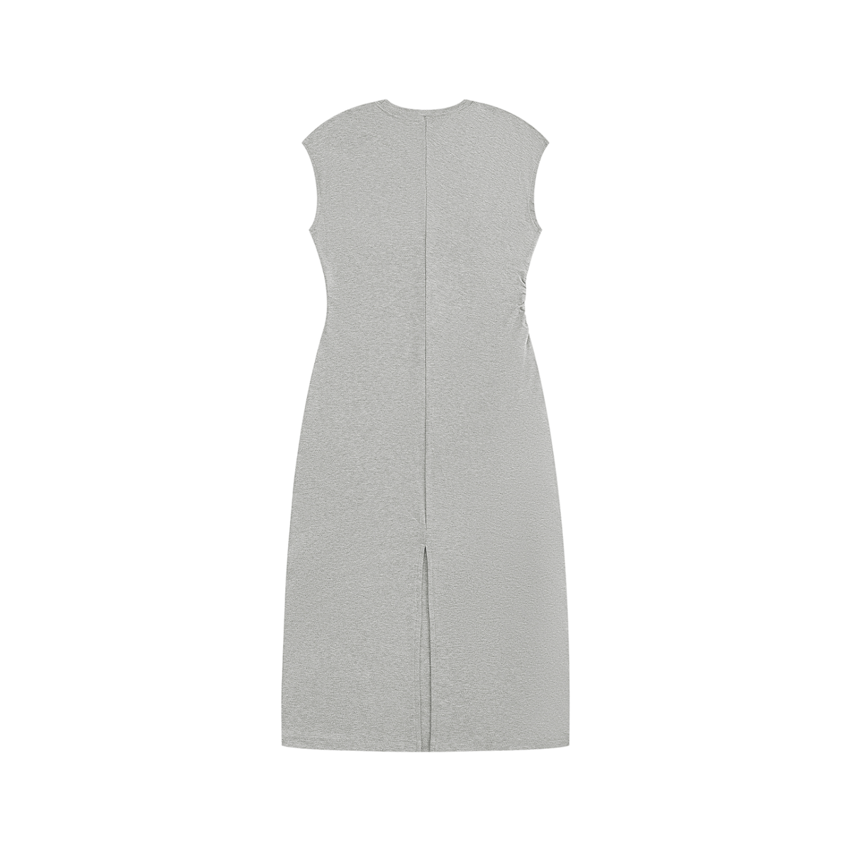 001 Ruched Sleeveless Dress