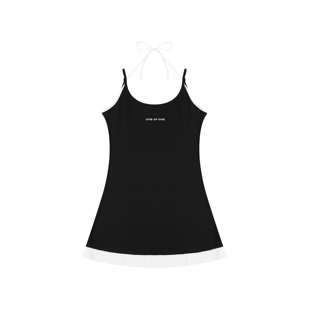 001 Halter-Tied Dress