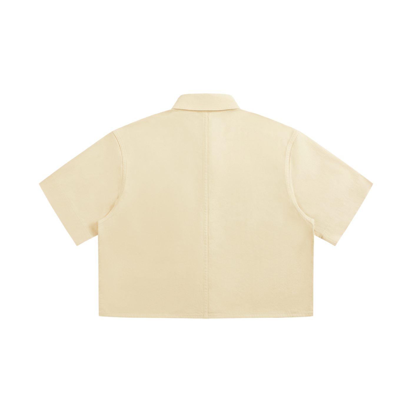 001 Cropped Button-up