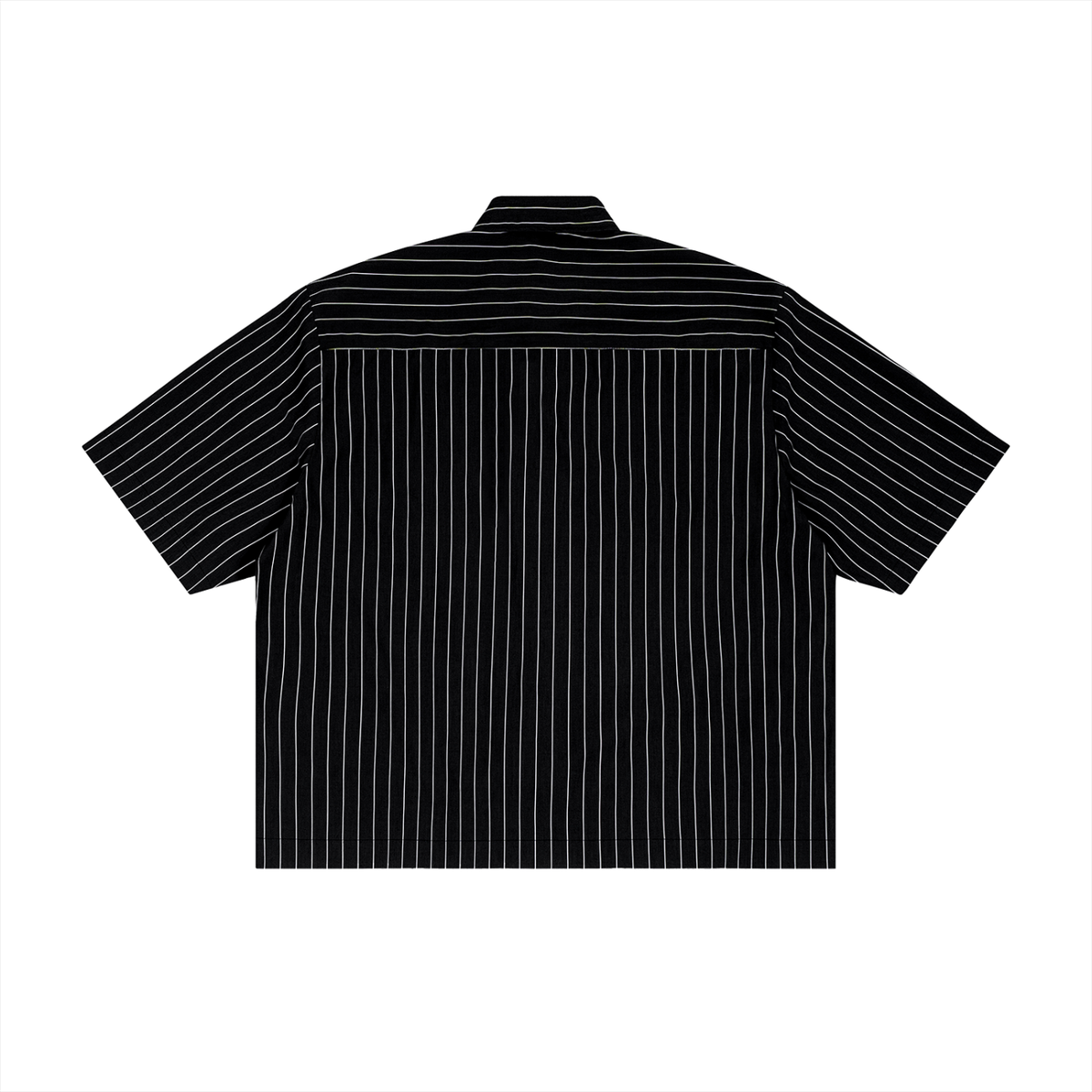 001 Striped Button-Up