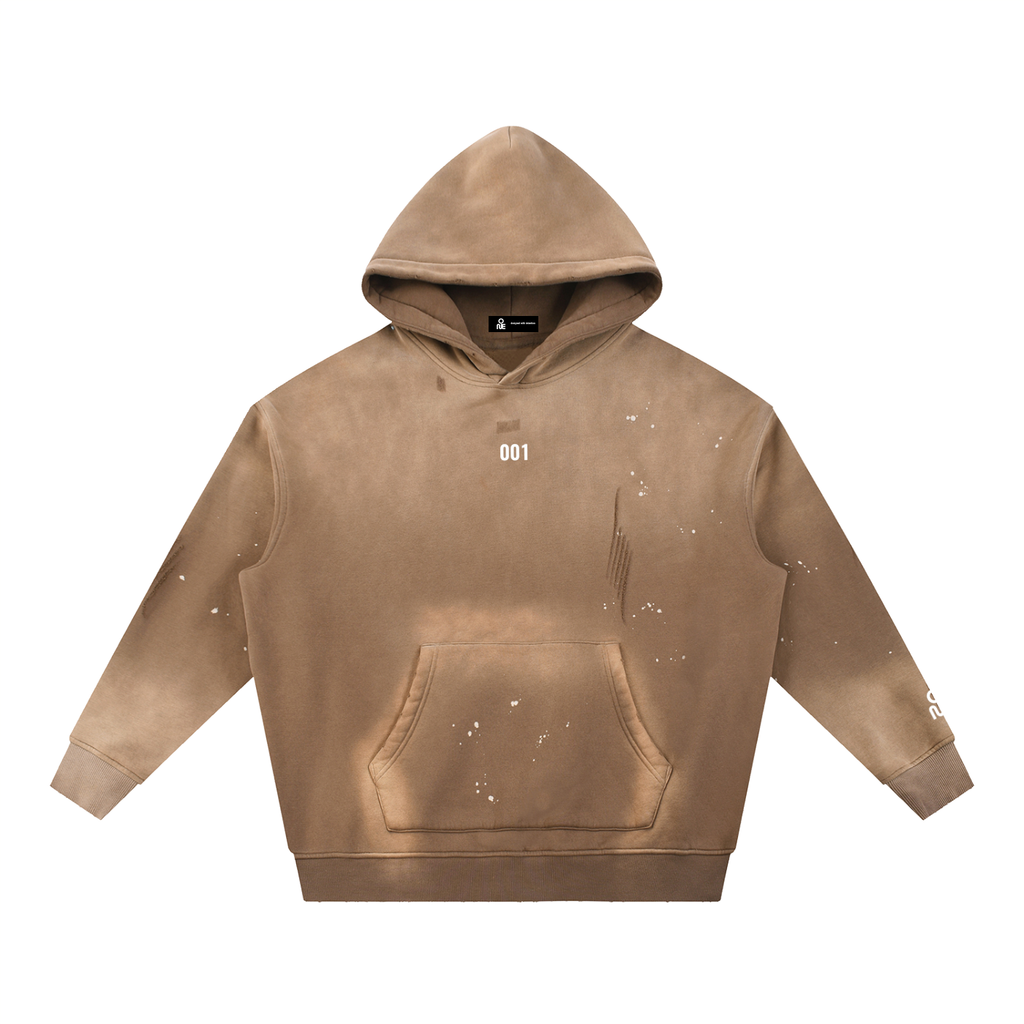 001 Frayed Hoodie