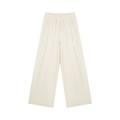 001 Hose mit weitem Bein und hoher Taille