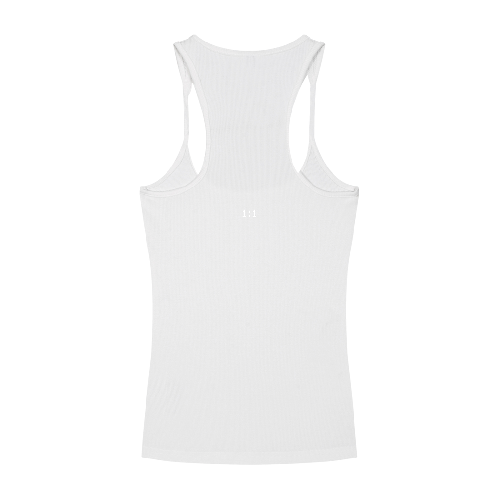 001 Ribbed Racerback