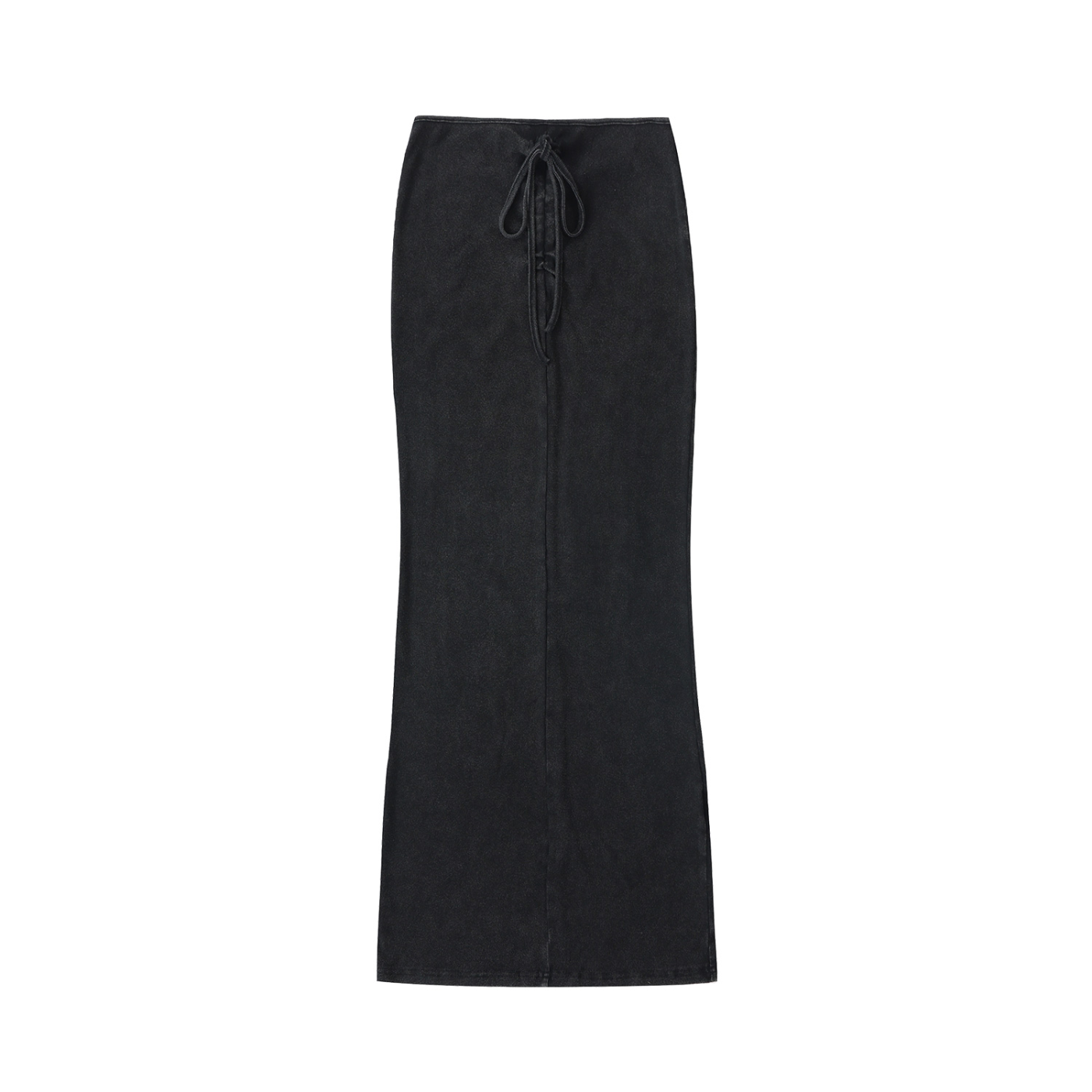 001 Dye-Washed Drawstring Maxi