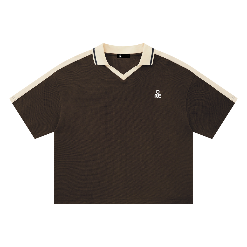 001 Men's Contrast Polo