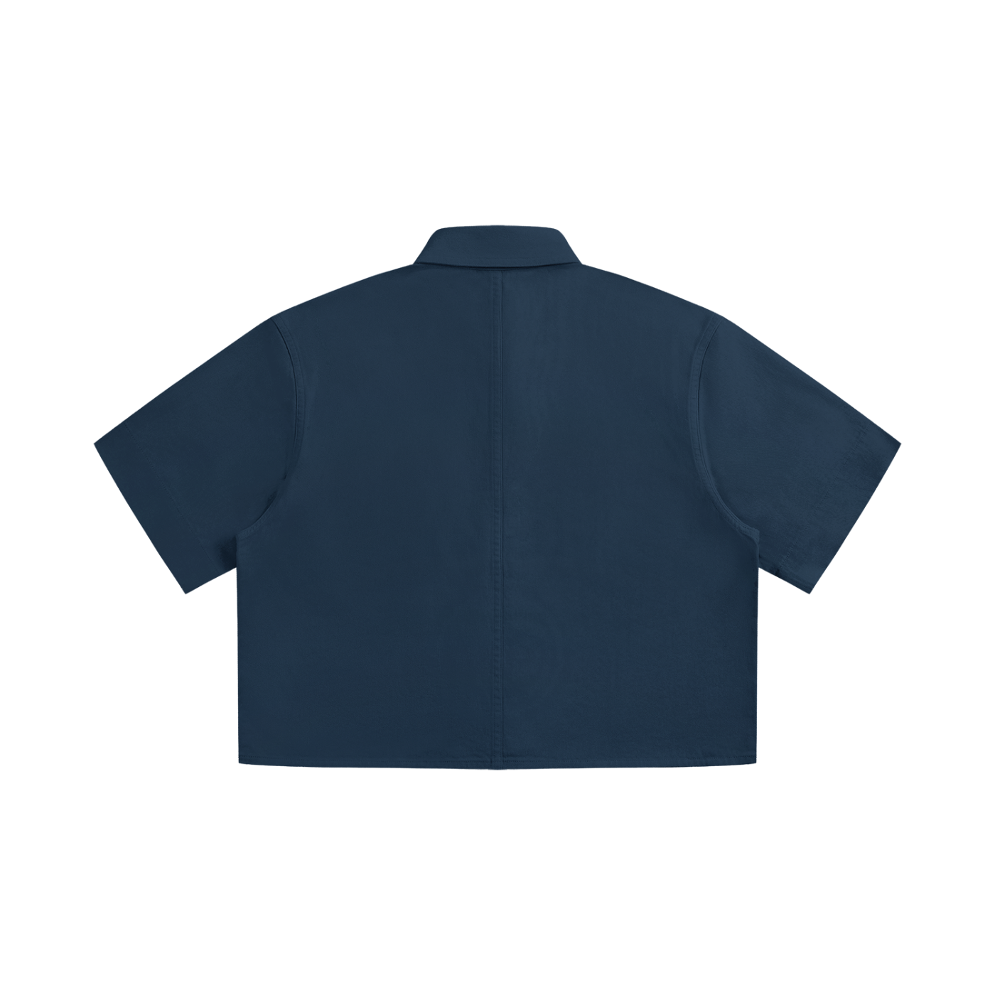 001 Cropped Button-up