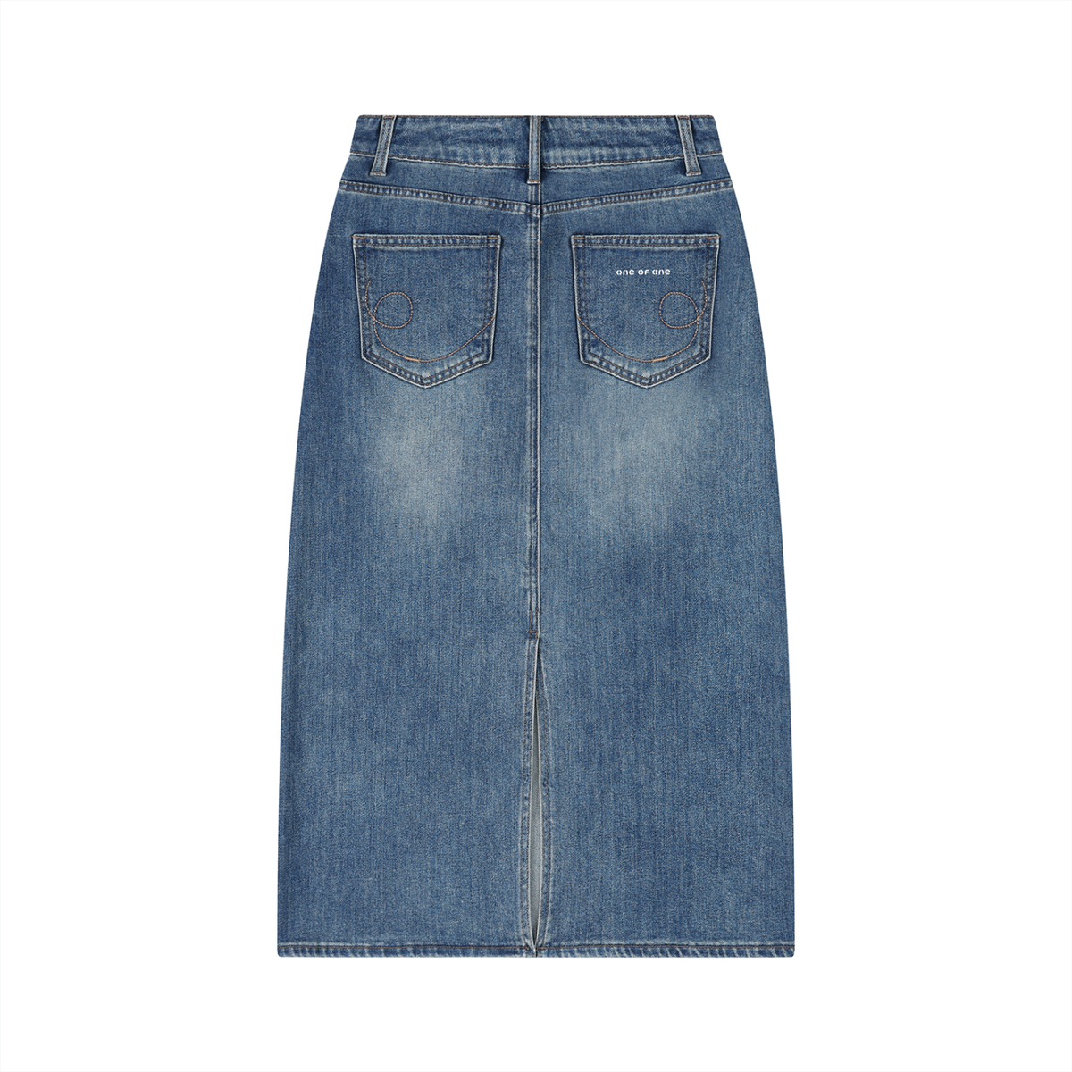 001 Vintage Jean Skirt