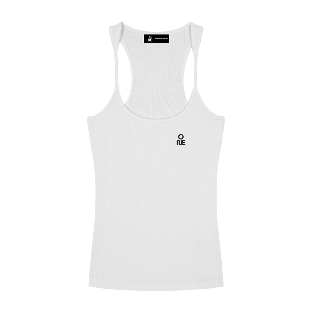 001 Ribbed Racerback