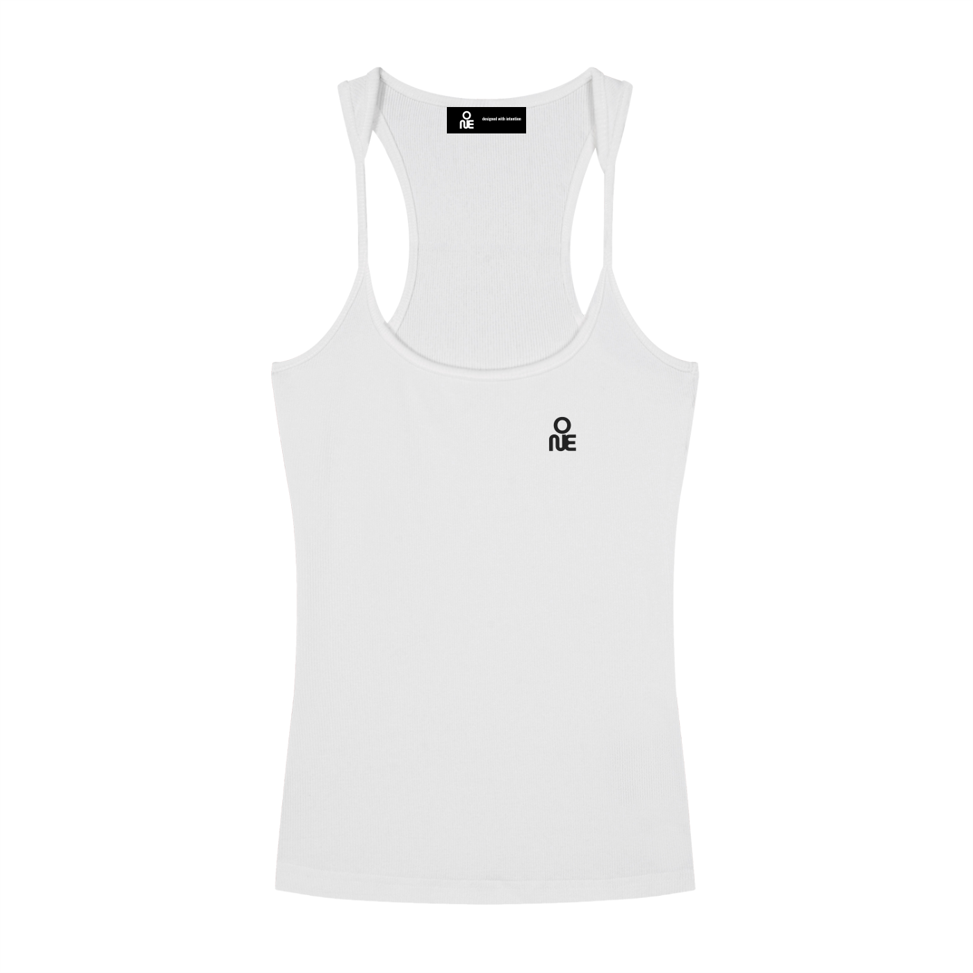 001 Ribbed Racerback