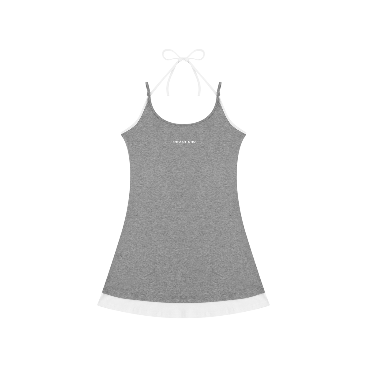 001 Halter-Tied Dress