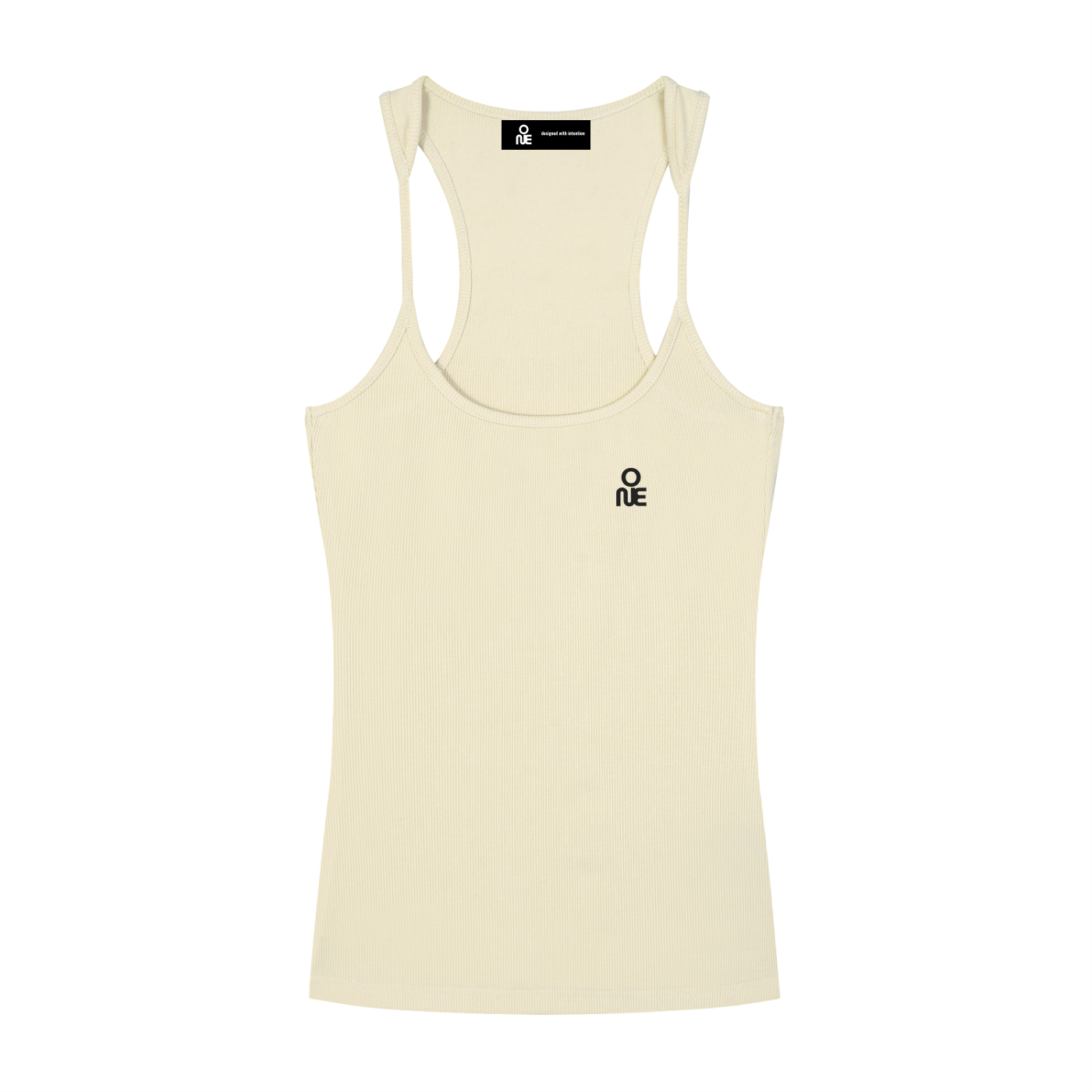 001 Ribbed Racerback