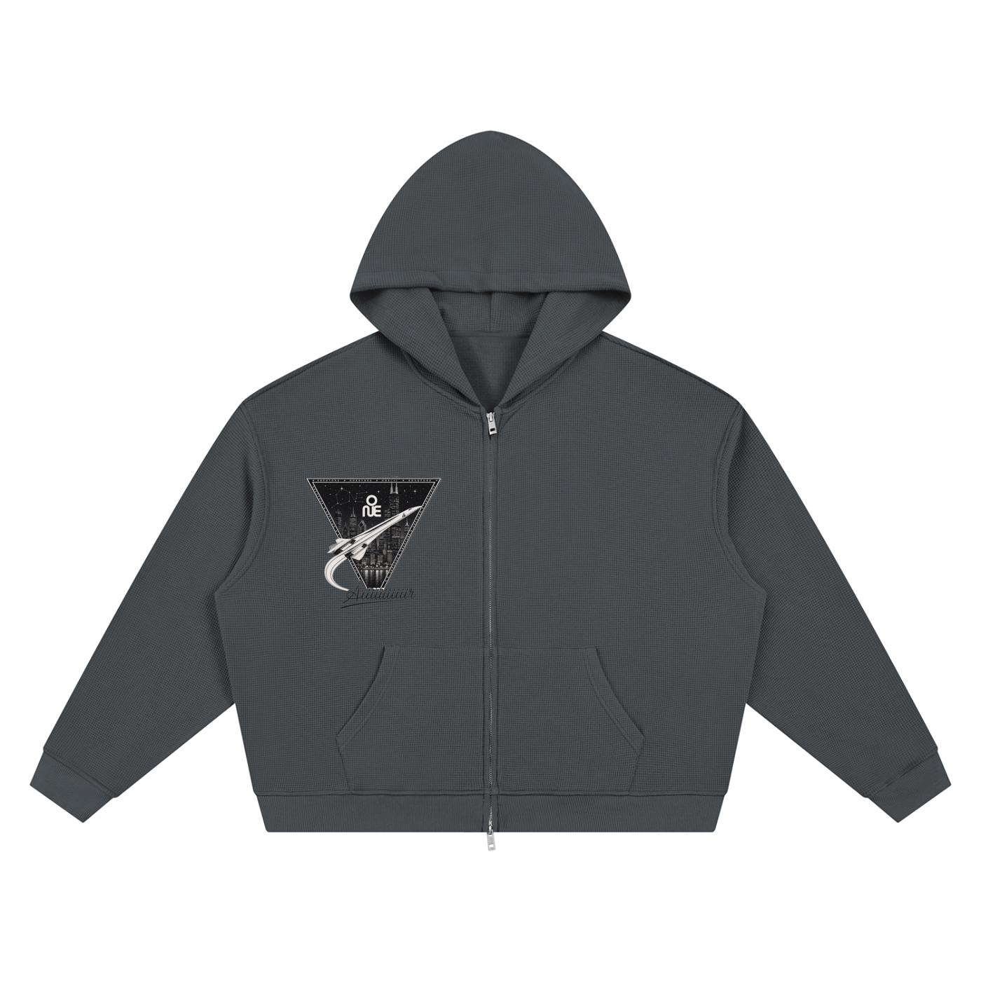 001 Air Waffle Zip