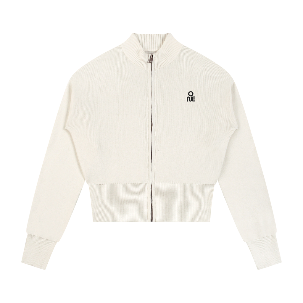 001 Zipped Cardigan