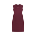 001 Ruched Sleeveless Dress