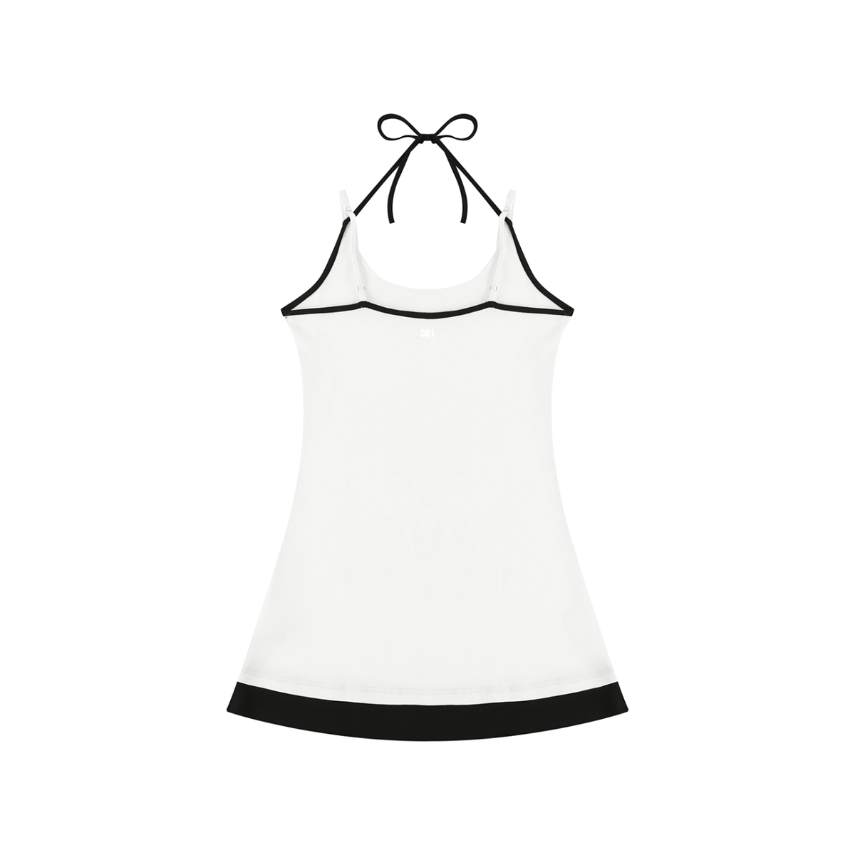 001 Halter-Tied Dress