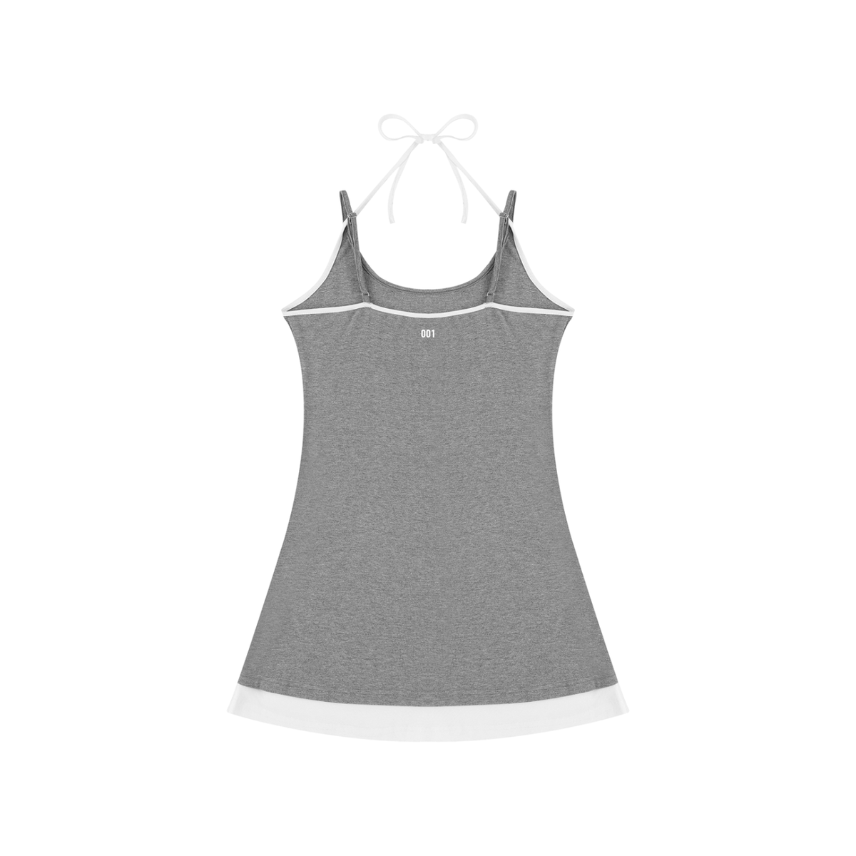 001 Halter-Tied Dress